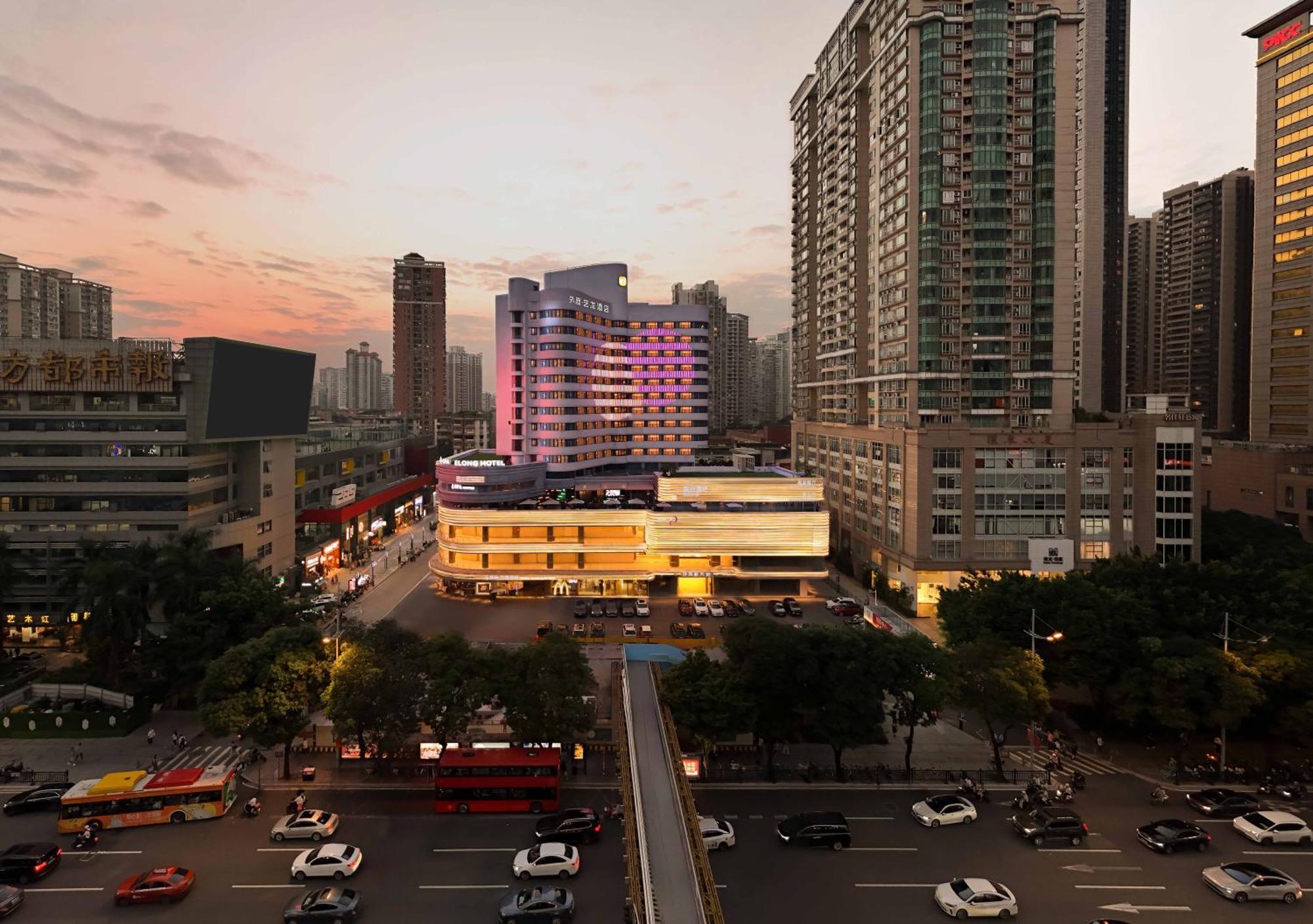 Imperial Traders Elong Hotel - Free Shuttle Bus To Canton Fair Complex & Overseas Buyer Registration Services Eksteriør billede